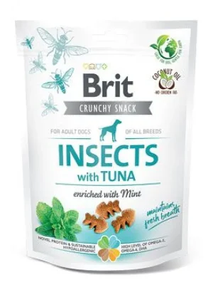 Superprijs Brit Care Dog Crunchy Crack. Insec. Tuna Mint 200g