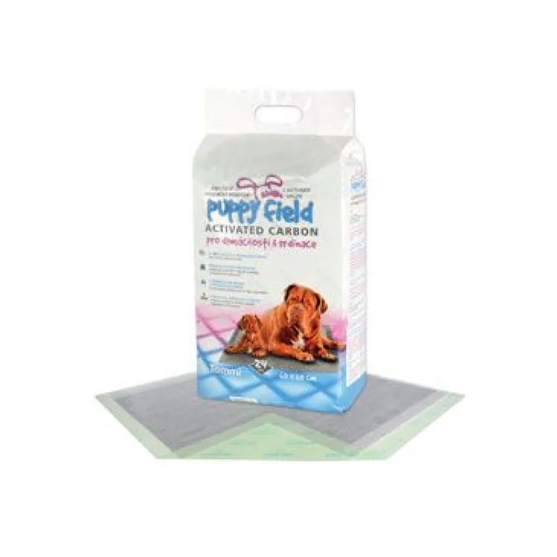 Podložka Puppy Field Carbon 60x60cm 24ks Fabrieksprijs