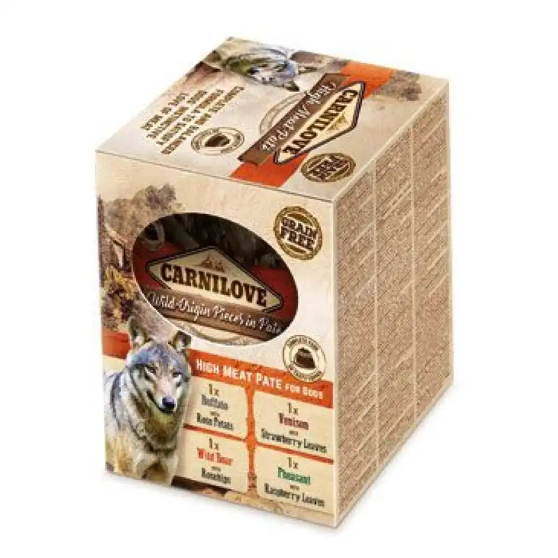 Carnilove Dog Pouch Paté MULTIPACK 4x300g Veilige Betaling