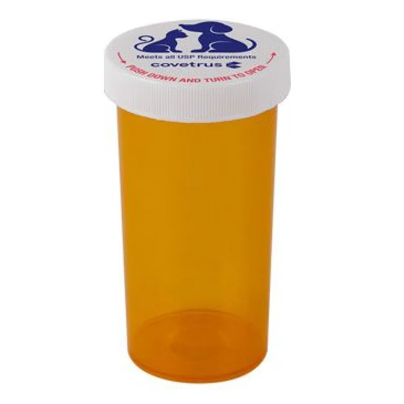 Bestseller Lékovka šroubovací, plastová, žlutá 75ml 10ks CVET