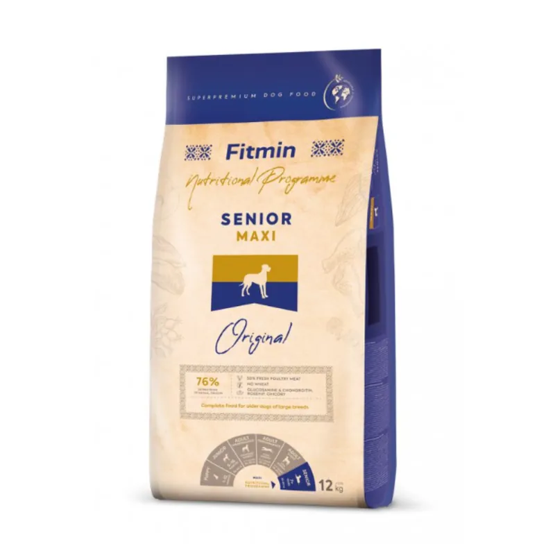Fitmin Dog Maxi Senior 12 kg Aanbieding