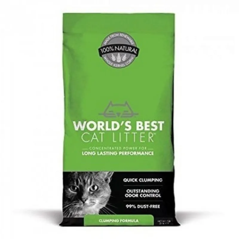 World‘s Best 12,7kg Original - podestýlka/stelivo hrudkující, bez zápachu Tijdelijk Beschikbaar