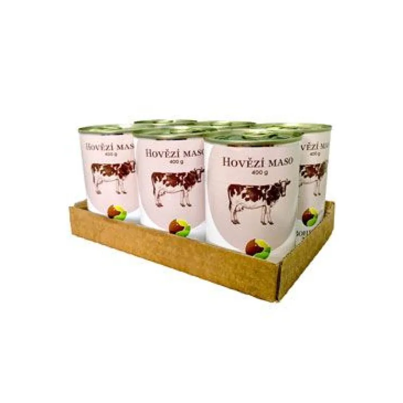 Fabrieksprijs BOHEMIA MASO Hovězí ve vlastní šťávě SIX PACK 6x400g