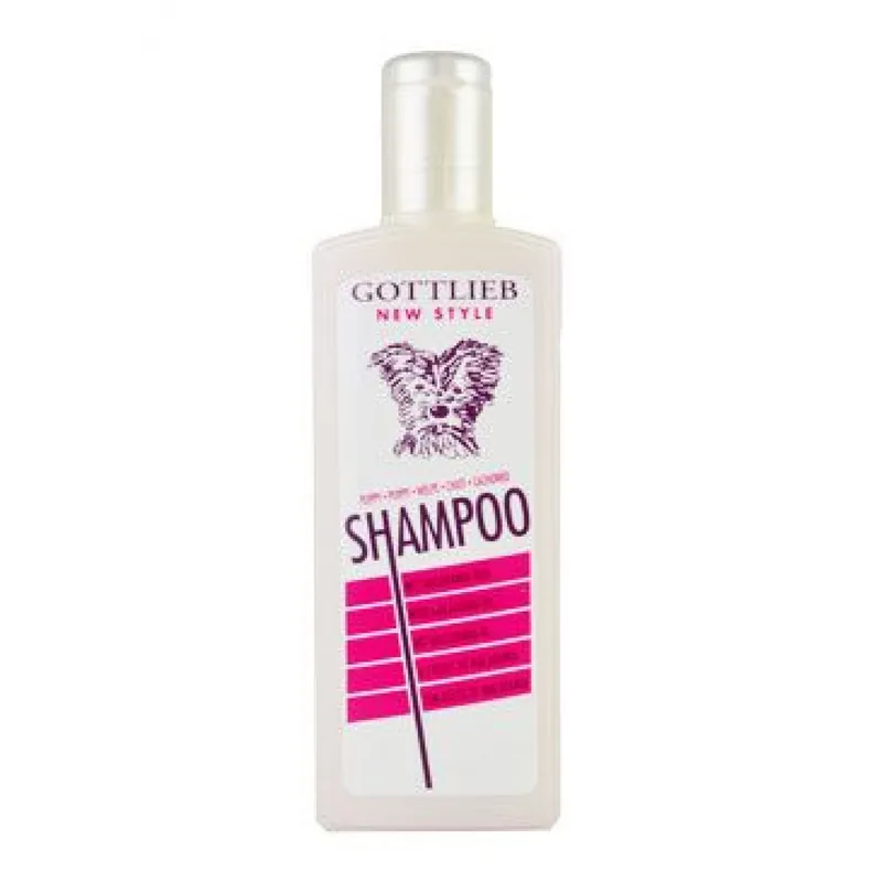 Merkproduct Gottlieb šampon s makadam. olej 300ml štěně