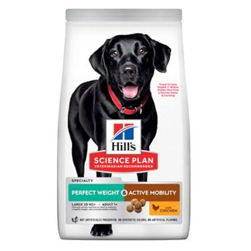 Hill‘s Can. SP Perfect Weight&Mobil. Adult Large 12kg Favoriet