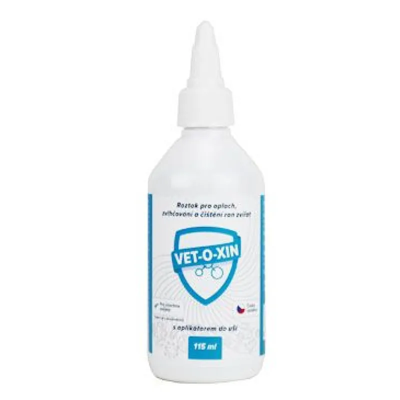 VetOxin 115ml do uší i očí Tijdelijk Beschikbaar