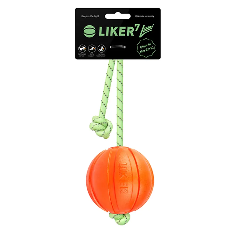 Snelle Levering Liker Lumi 7 míček pro psy 7cm