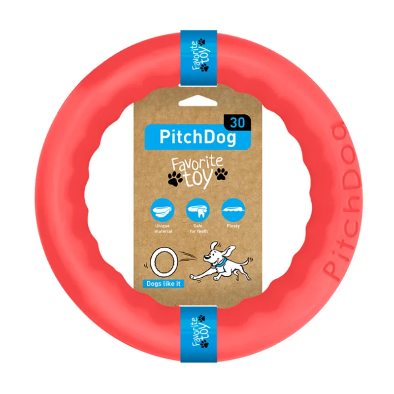 PitchDog tréninkový Kruh pro psy růžový Medium Populair