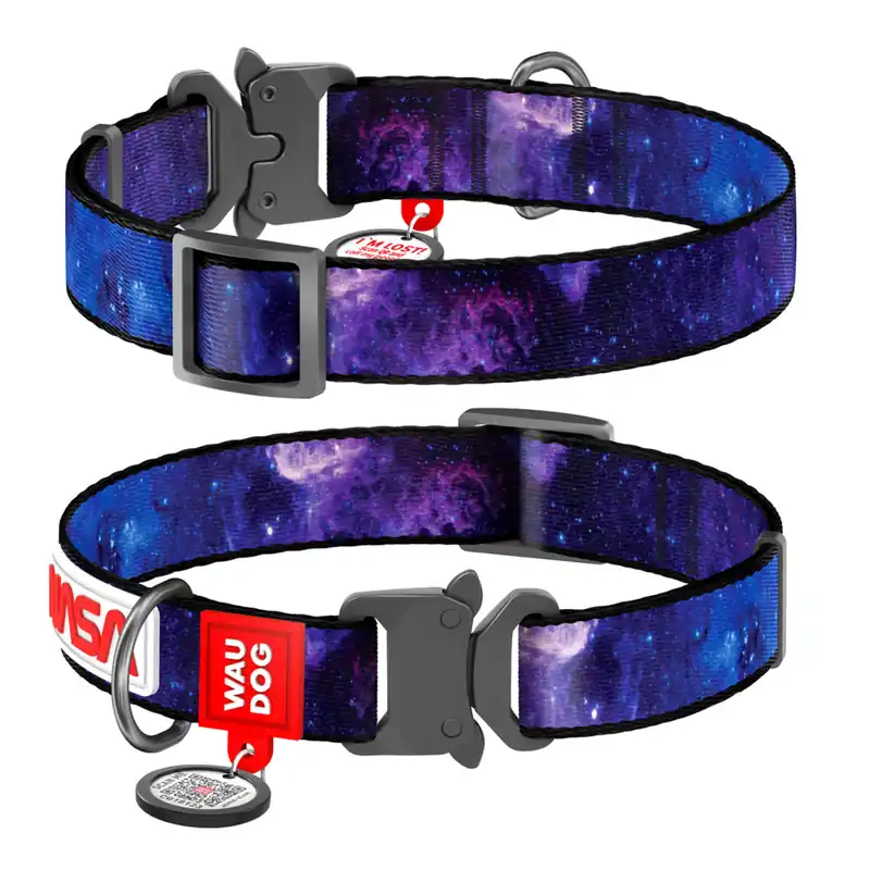 Weekendaanbieding WAUDOG obojek nylonový NASA21 Fastex QR (25-35cm/1,5cm)
