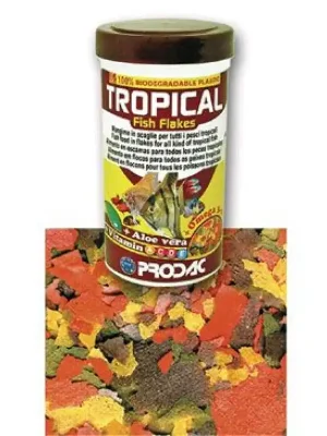 Krmivo pro ryby Prodac Tropical fish Flakes 50g Goedkoop